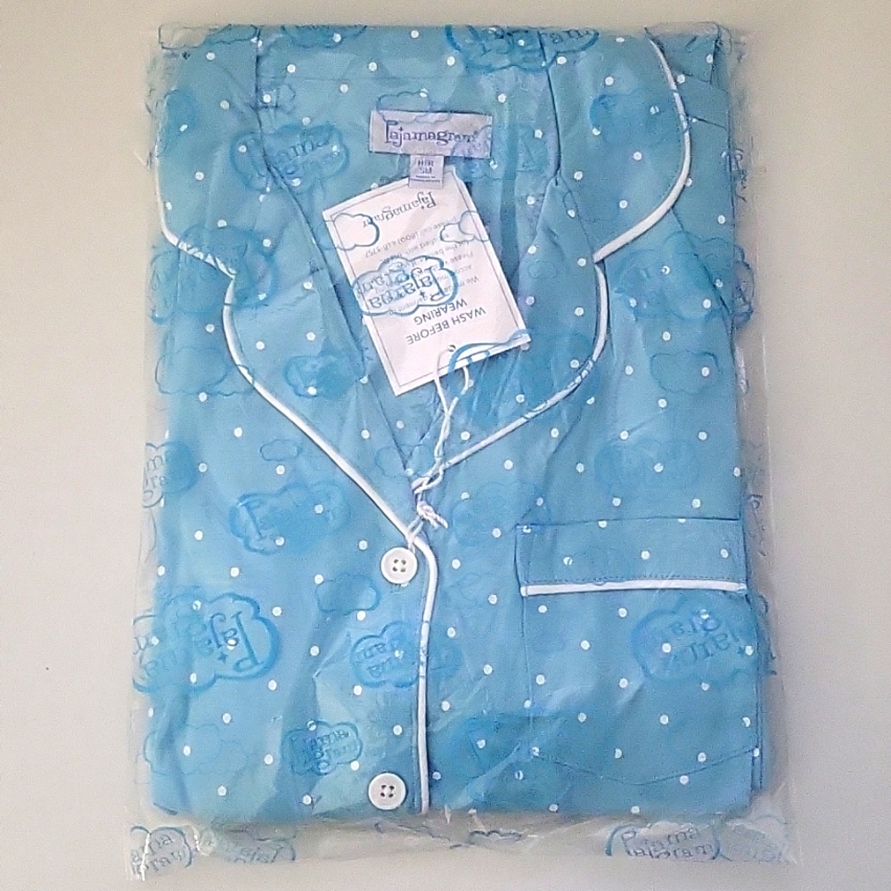 NWT Classic Polka Dot Women's PJ Set - Short Sleeve